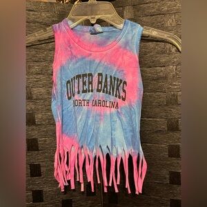 Happy Kids Outer Banks Tank top Girls 3T Tie Dyed Beach Wear Summer